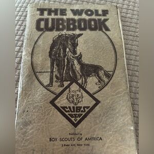 The Boy’s Cubbook - Cubs BSA - Copyright 1938